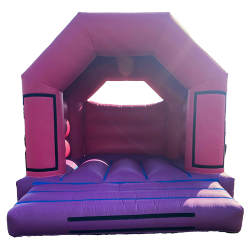 Pink and Purple Bouncy Castle